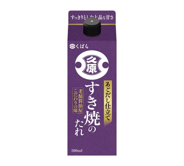 Kubara Sukiyaki Sauce 500ml