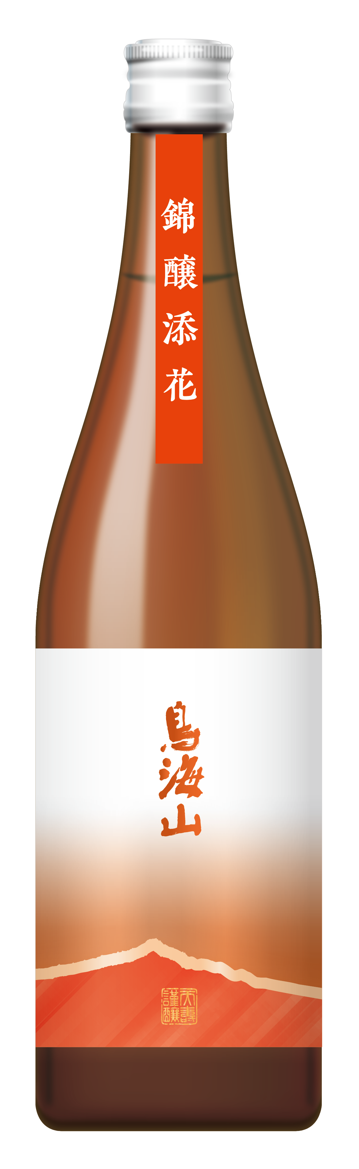 天壽 鳥海山 錦釀添花 純米吟釀 720毫升