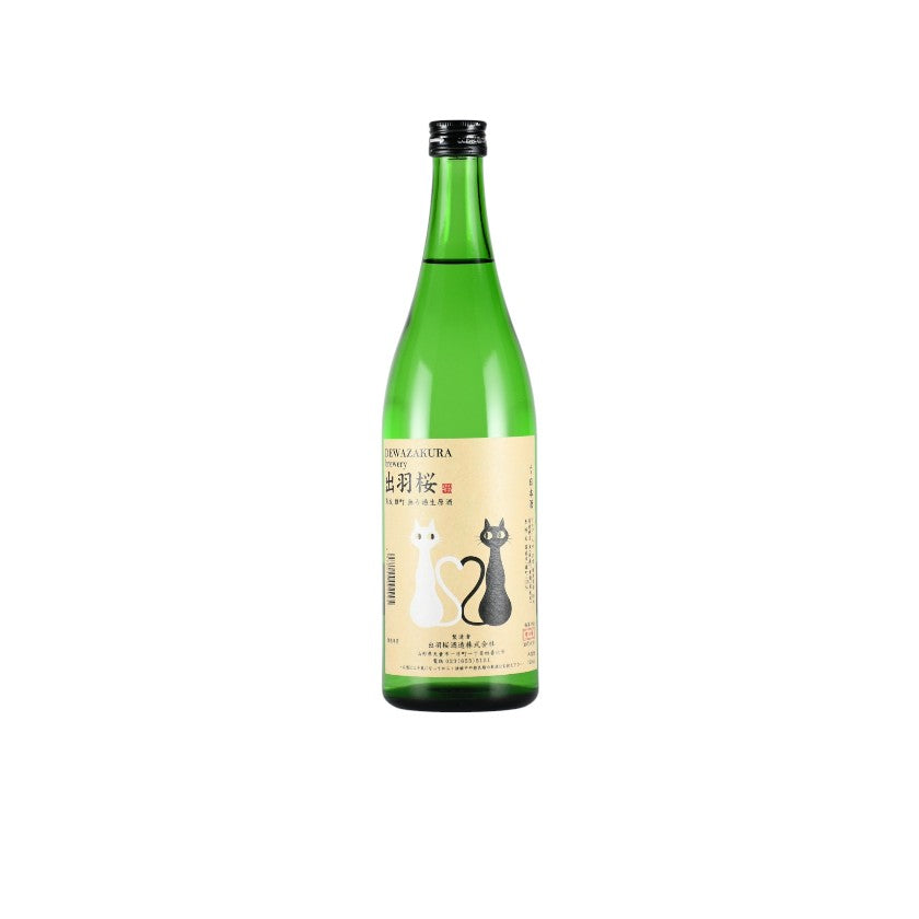 出羽櫻 喵心相印 純米大吟釀生原酒 720毫升