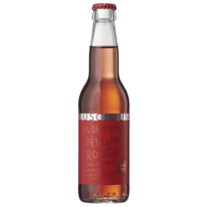 LUSCIOUS Jus de pom Pettillant Rouge 330mL