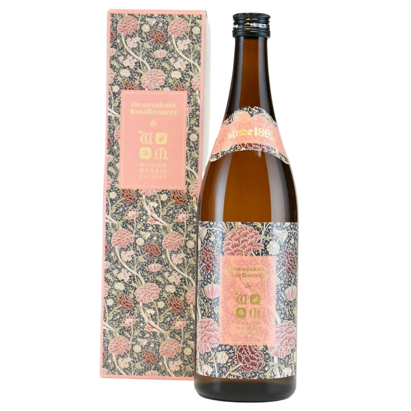 出羽櫻 x 威廉莫里斯 吟釀 (粉紅) 720毫升