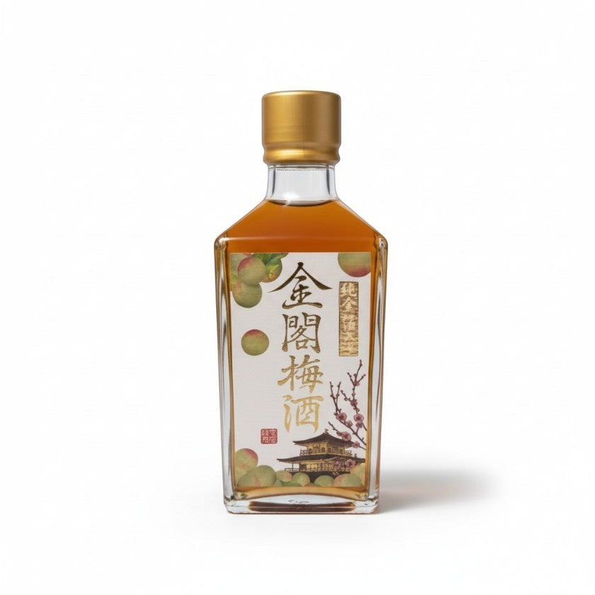 神藏 金閣梅酒(純金箔入) 300毫升