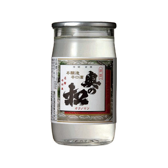 Okunomatsu Hon Karakuchi Cup Sake 180ml